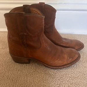 kemo sabe cowboy booties brown size 9